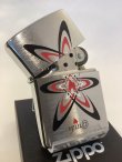 画像2: No.200 ヴィンテージZIPPO 2004年製 BRUSHED CHROME ブラッシュクローム SPIN スピン z-5799