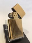 画像3: No.1610G ゴールドシリーズZIPPO 1992年製 VERTICAL STRIPES バーチカルストライプ z-5801