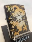 画像1: No.200 推奨品ZIPPO 2024年 令和6年 干支「辰」BLACK TITANIUM ブラックチタン z-5804