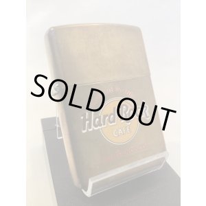 画像: No.204 USED ZIPPO 1991年製 SOLID BRASS ソリッドブラス HARD ROCK CAFE ハードロックカフェ SAN FRANCISCO サンフランシスコ z-5812