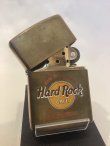 画像2: No.204 USED ZIPPO 1991年製 SOLID BRASS ソリッドブラス HARD ROCK CAFE ハードロックカフェ SAN FRANCISCO サンフランシスコ z-5812