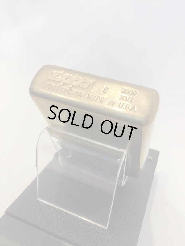 画像4: No.204 USED ZIPPO 2000年製 SOLID BRASS ソリッドブラス z-5810