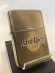 画像1: No.204 USED ZIPPO 1991年製 SOLID BRASS ソリッドブラス HARD ROCK CAFE ハードロックカフェ HONOLULU ホノルル z-5811