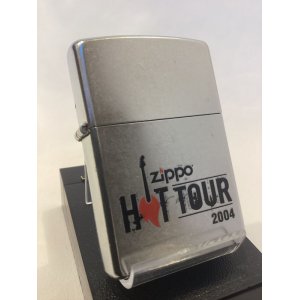 画像: No.207 ヴィンテージZIPPO 2004年製 ZIPPO HOT TOUR ホットツアー z-5823