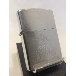 画像: No.207 たばこ柄 STREET CHROME ZIPPO ストリートクローム MANITOU マニトウ z-5822