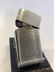 画像3: No.1600 スリムシリーズZIPPO 2000年製 BRUSHED CHROME ブラッシュクローム プレーンタイプ z-5846