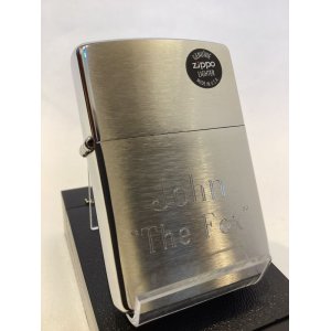 画像: No.200 ヴィンテージZIPPO 2002年製「JOHN THE FOX」ジョン・ザ・フォックス z-5850