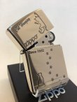 画像2: No.200 ペット&アニマルZIPPO SILVER MIRROR シルバーミラー CAT&FOOTPRINTS ネコと足跡 z-5865