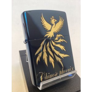 画像: No.200 推奨品ZIPPO BLUE MIRROR ブルーミラー PHOENIX フェニックス 鳳凰 z-5875