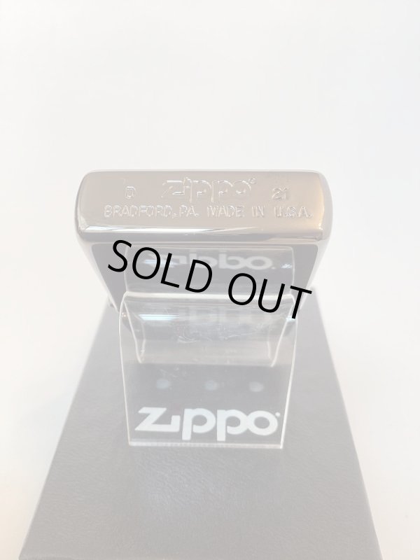 画像4: No.200 推奨品ZIPPO BLACK MIRROR ブラックミラー 天然シェル z-5891