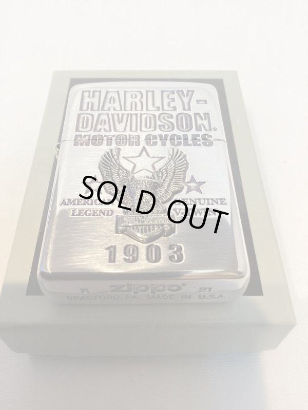 画像5: No.200 HARLEY DAVIDSON ZIPPO ハーレー・ダビッドソン AMERICAN EAGLE METAL アメリカンイーグルメタル z-5905