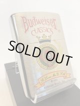 画像: No.200 バドワイザーシリーズZIPPO BRUSHED CHROME ブラッシュクローム BUDWESER バドワイザー z-5913