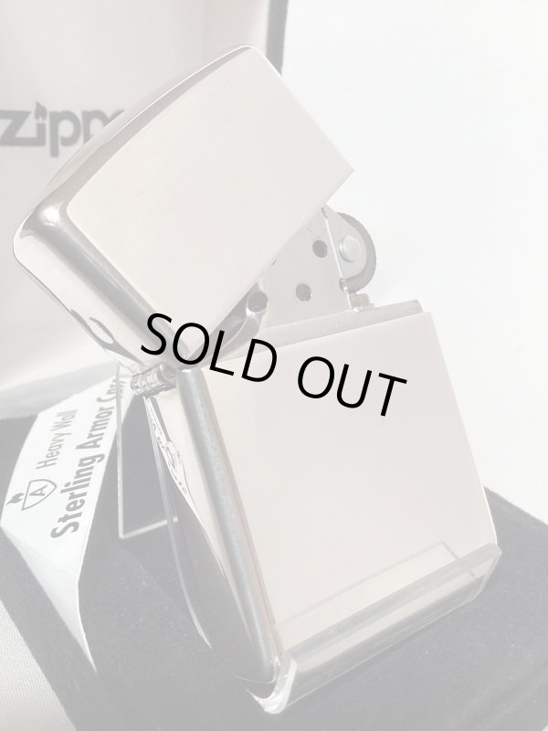 画像2: No.26 ARMOR HIGH POLISH ZIPPO STARING SILVER アーマーハイポリッシュ スターリングシルバー プレーン z-5925