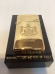 画像5: No.1654 ヴィンテージZIPPO 2000年製 SOLID BRASS ソリッドブラス キングダム ハワイ王朝 国章 z-5928