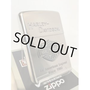 画像: No.200 HARLEY DAVIDSON ZIPPO 2014年製 ハーレー・ダビッドソン BAR&SHIELD METAL バー&シールドメタル z-5930