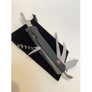 画像: No.17708 スイス ウェンガー社製 RANGER KNIFE レンジャーナイフ ロック付き k-063