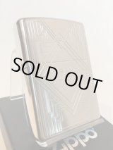 画像: No.200 推奨品ZIPPO SILVER SATIN シルバーサテン ARTDECO アールデコ z-5961