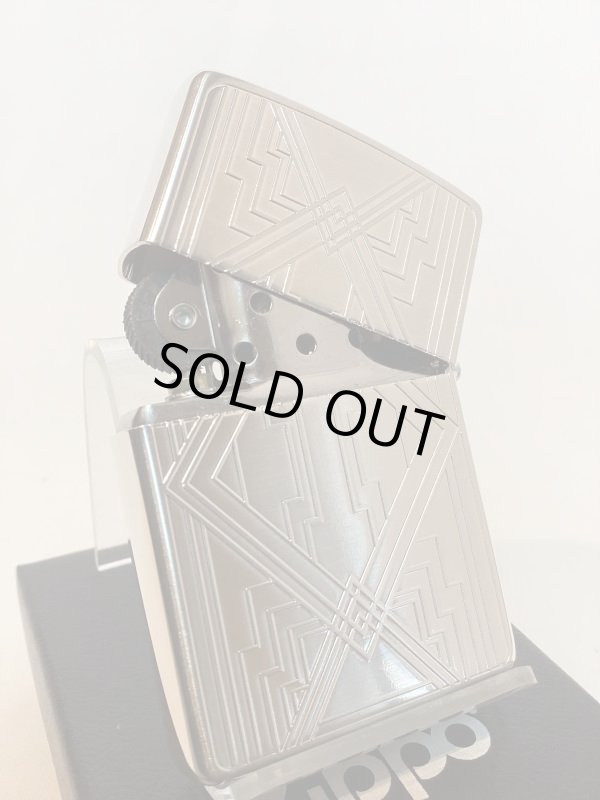 画像3: No.200 推奨品ZIPPO SILVER SATIN シルバーサテン ARTDECO アールデコ z-5961