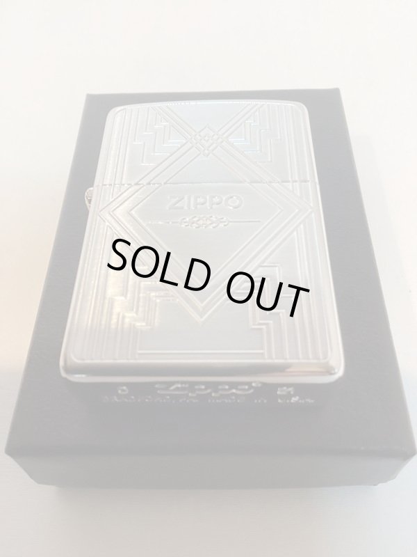 画像5: No.200 推奨品ZIPPO SILVER SATIN シルバーサテン ARTDECO アールデコ z-5961