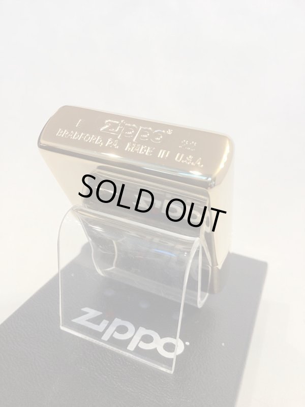 画像4: No.200 WINDY ZIPPO ウィンディ GOLD&BLUE ENPTY ゴールド&ブルーエポキシ z-5974