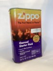 画像1: ZIPPO GOODS ZIPPO CHARCOOL STARTER FLUID CAN チャコール スターター フィルド 缶 z-5983