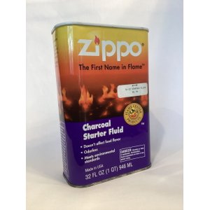 画像: ZIPPO GOODS ZIPPO CHARCOOL STARTER FLUID CAN チャコール スターター フィルド 缶 z-5983