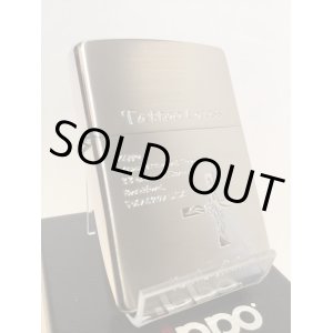 画像: No.200 ヴィンテージZIPPO 2005年製 SILVER SATIN シルバーサテン TATTOW CROSS タトゥークロス z-5984