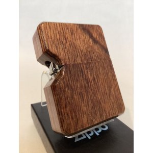 画像: No.102 アメリカ ホルゲート社製 HAWKEYE WOOD ZIPPO WALNUT ウォールナット z-5995