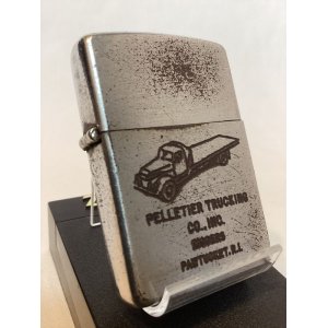 画像: No.200 USED STEEL ZIPPO 1951年~53年製 スチール製 PELLETIER TRUCKING パルティア トラッキング z-6007