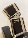 画像2: No.200 推奨品ZIPPO BLACK&SILVER ブラック&シルバー ELEGANCE エレガンス z-6021