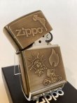 画像2: No.200 推奨品ZIPPO ANTIQUE BRASS アンティークブラス METAL PLATE メタルプレート貼り z-6023