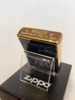 画像4: No.200G 推奨日ZIPPO GOLD&MARBLE BLUE ゴールド&マーブルブルー z-6025