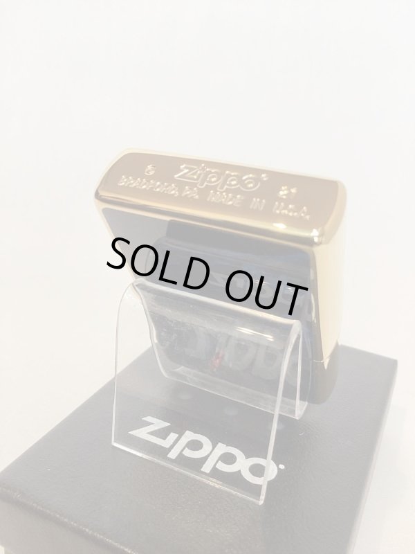 画像4: No.200G 推奨日ZIPPO GOLD&MARBLE BLUE ゴールド&マーブルブルー z-6025