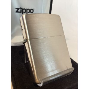 画像: No.13 BRUSHED STARING SILVER ZIPPO ブラッシュ スターリングシルバー z-6032