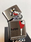 画像2: No.200 BRUSHED CHROME ZIPPO ブラッシュクローム WINDY RED ウィンディ レッド z-6039