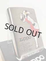 画像: No.200 BRUSHED CHROME ZIPPO ブラッシュクローム WINDY RED ウィンディ レッド z-6039