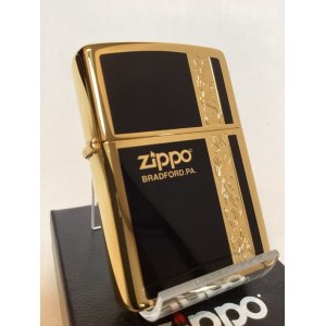 画像: No.200 推奨品ZIPPO BLACK&GOLD ブラック&ゴールド ELEGANCE エレガンス z-6041