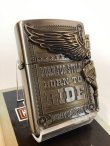 画像1: No.200 HARLEY DAVIDSON ZIPPO ハーレー・ダビッドソン ANTIQUE BRASS アンティークブラス サイドメタル z-6046