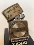 画像2: No.200 推奨品ZIPPO ANTIQUE RECORD アンティークレコード BROWN ブラウン z-6049