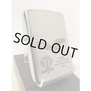 画像: No.200 USED ZIPPO 1969年製 HANNA COAL DIVISION ROSE VALLEY No.6 MINE z-6054