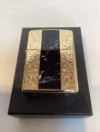 画像5: No.200G 推奨品ZIPPO GOLD&MARBLE BLACK ゴールド&マーブルブラック z-6055