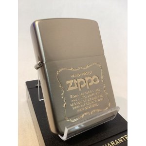 画像: No.200 ヴィンテージZIPPO 1989年製  SILVER SATIN シルバーサテン「ZIPPOロゴ」z-6065