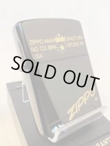画像: No.200 ヴィンテージZIPPO 1989年製 BLACK NICKEL ブラックニッケル「ZIPPOロゴ」z-6064