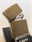 画像2: No.201FB ANTIQUE BRASS ZIPPO アンティークブラス プレーン z-6068