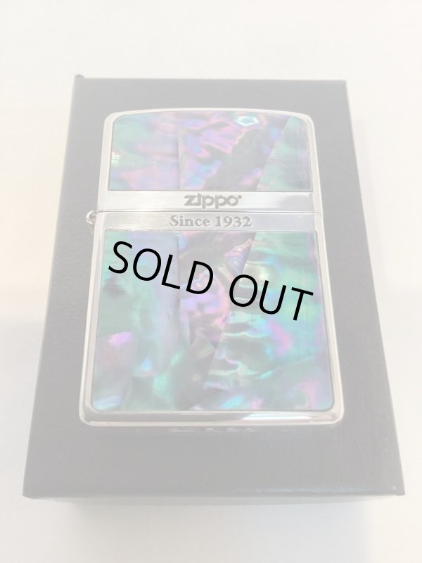 画像5: No.200 推奨品ZIPPO SILVER MIRROR シルバーミラー 天然シェル z-6076