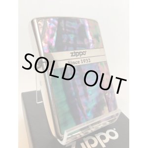 画像: No.200 推奨品ZIPPO SILVER MIRROR シルバーミラー 天然シェル z-6094