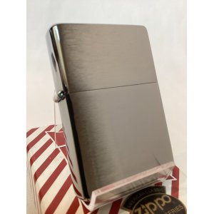 画像: No.230CC フラットトップ BRUSHED CHROME ZIPPO ブラッシュクローム プレーン z-6109