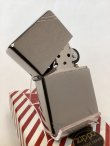 画像2: No.230 フラットトップ BRUSHED CHROME ZIPPO ブラッシュクローム プレーン z-6108