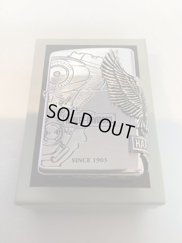 画像5: No.200 HARLEY DIVISION ZIPPO ハーレー・ダビッドソン SIDE EAGLE METAL サイドイーグルメタル z-6125