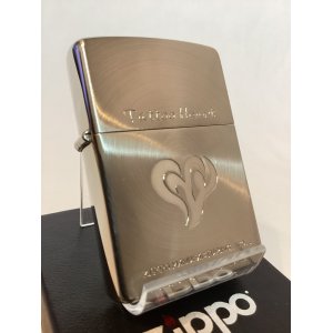 画像: No.200 推奨品ZIPPO SILVER SPIN シルバースピン TATTOO HEART タトゥーハート z-6129